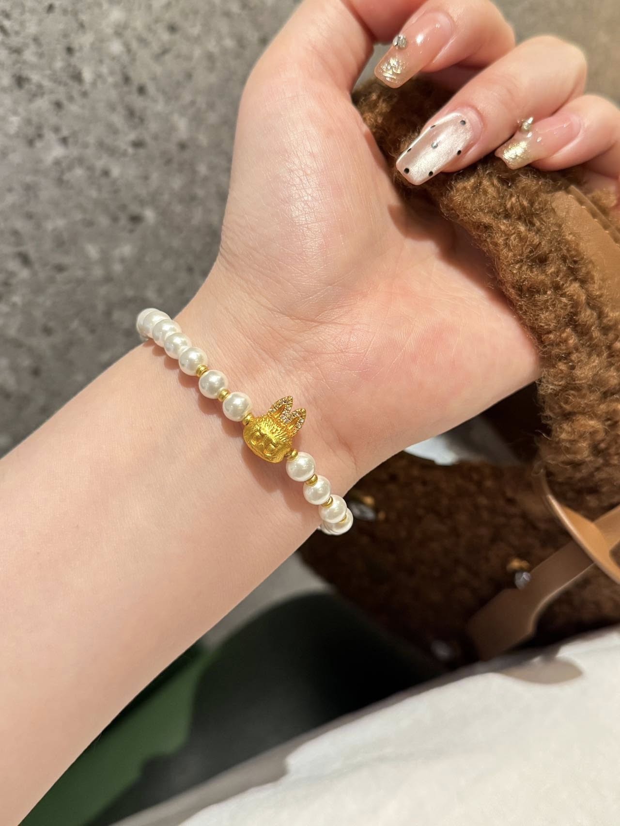 拉布家天然珍珠手串