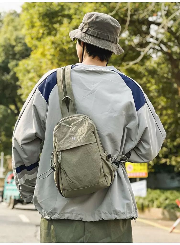 Lululemon 速乾輕感防水雙肩｜單肩背包