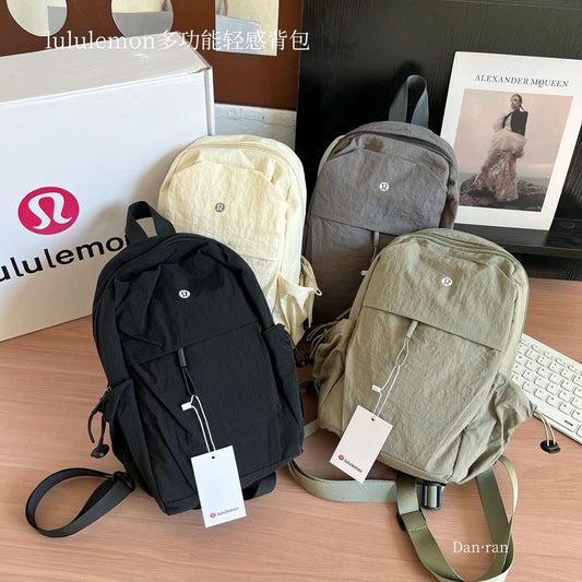 Lululemon 速乾輕感防水雙肩｜單肩背包