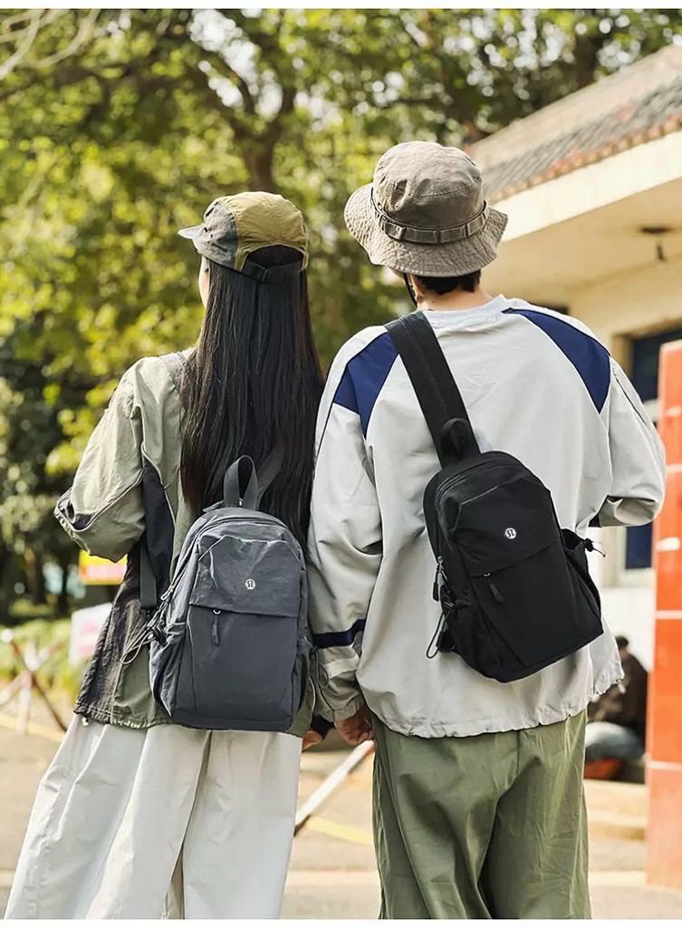 Lululemon 速乾輕感防水雙肩｜單肩背包