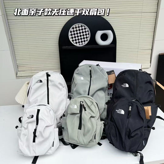 北面親子款無壓速乾雙肩包