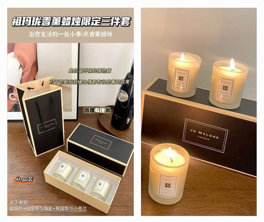 香氛蠟燭限定三件組禮盒
