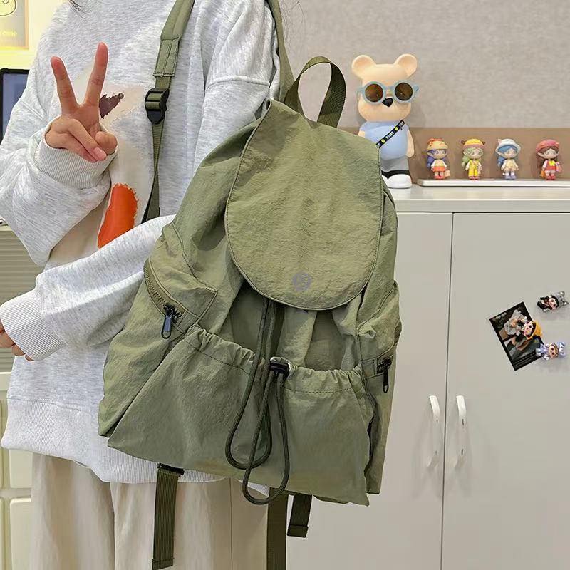 Lulu韓風雙肩水桶包