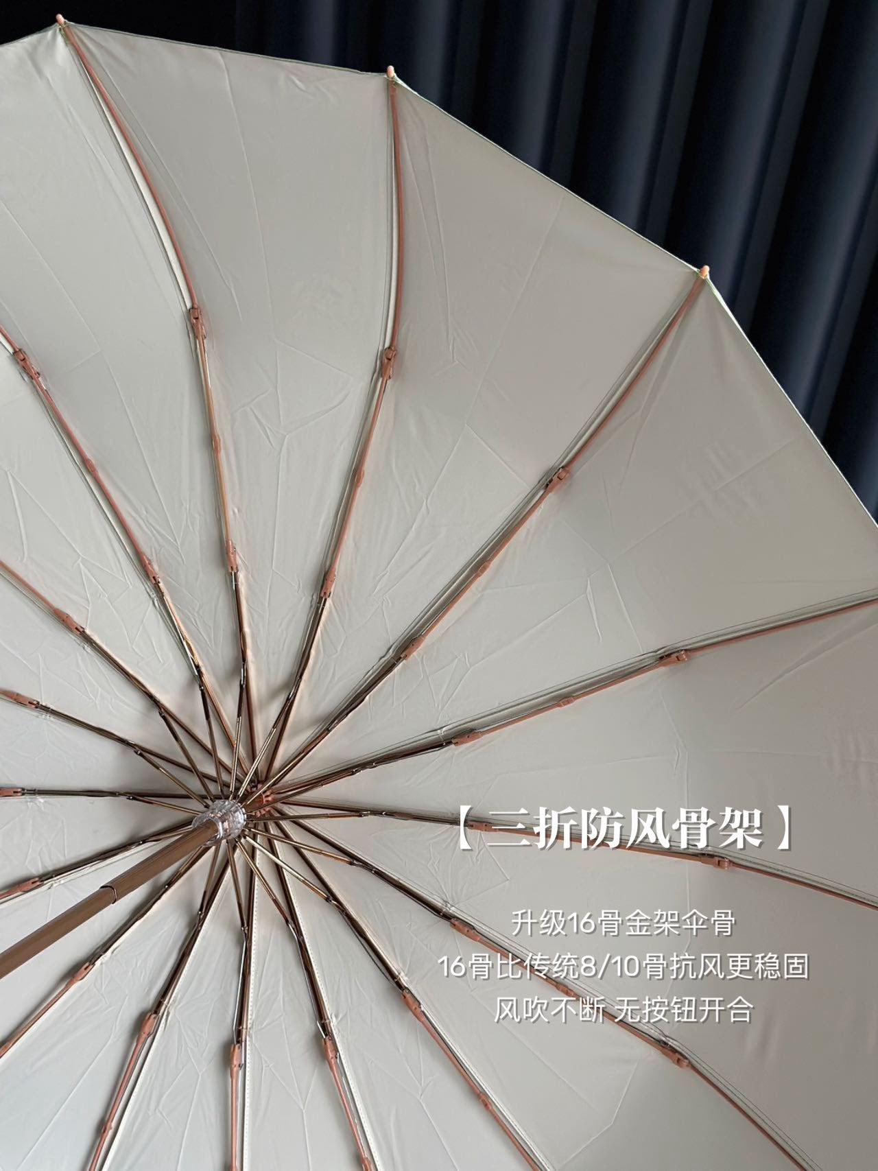 16骨晴雨兩用傘