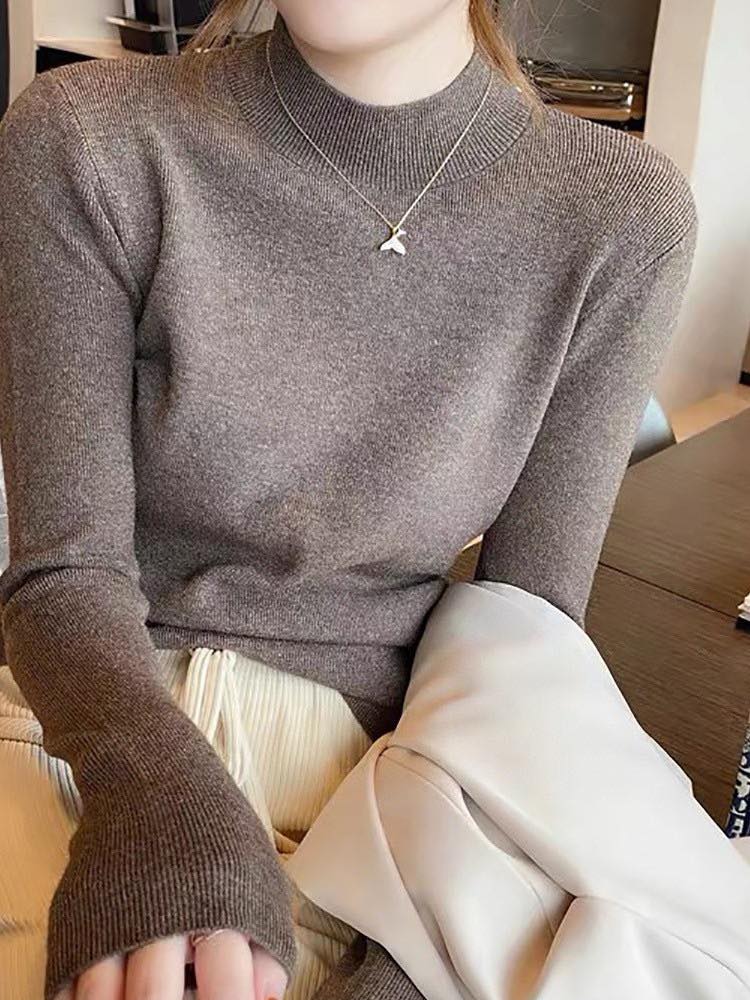 反季限量優惠!ZAR*A羊絨半高領打底衫