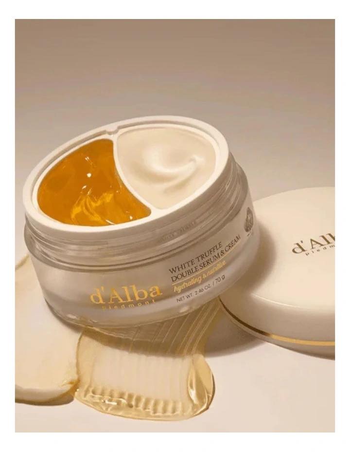 韓國D’Alba 白松露雙效水精華乳霜