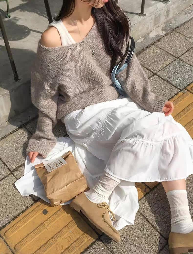 韓風 INS 簡約慵懶假兩件