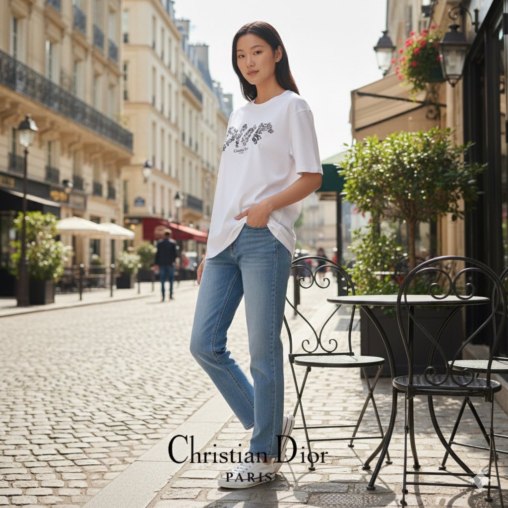 迪奧短精品感T男女款