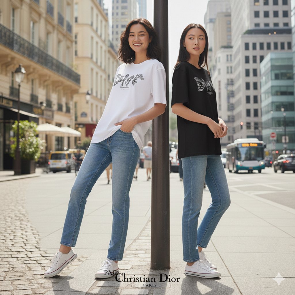 迪奧短精品感T男女款