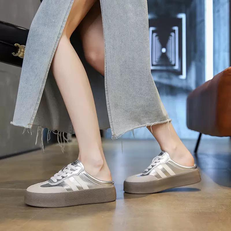 厚底德訓穆勒鞋