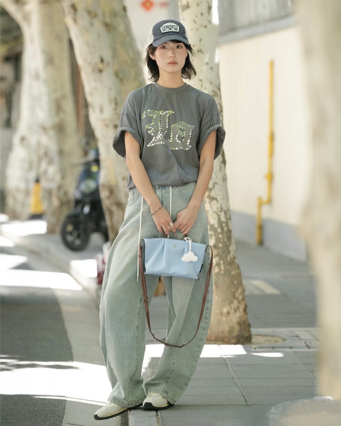 日本Legato Largo 限量款超夢幻雲朵輕量2WAY包