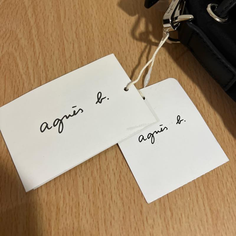 agnes.b 雜誌附錄兩用索繩包