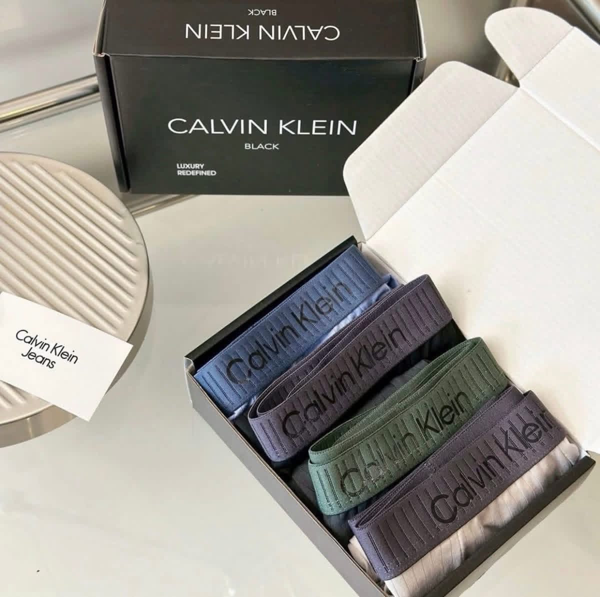 Calvin Klein 限定款男士內褲四件禮盒