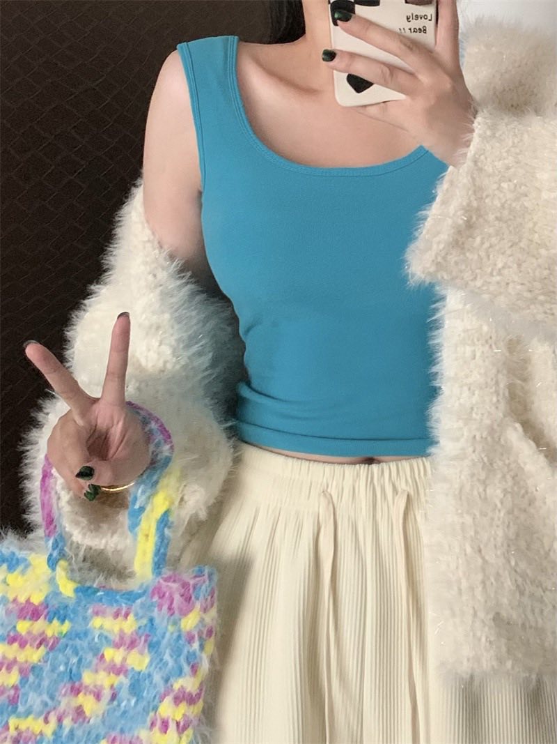 磨毛軟糯小背心
