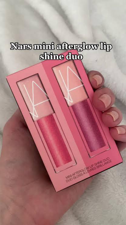 NARS 迷你粉金唇蜜組3.7ml*2