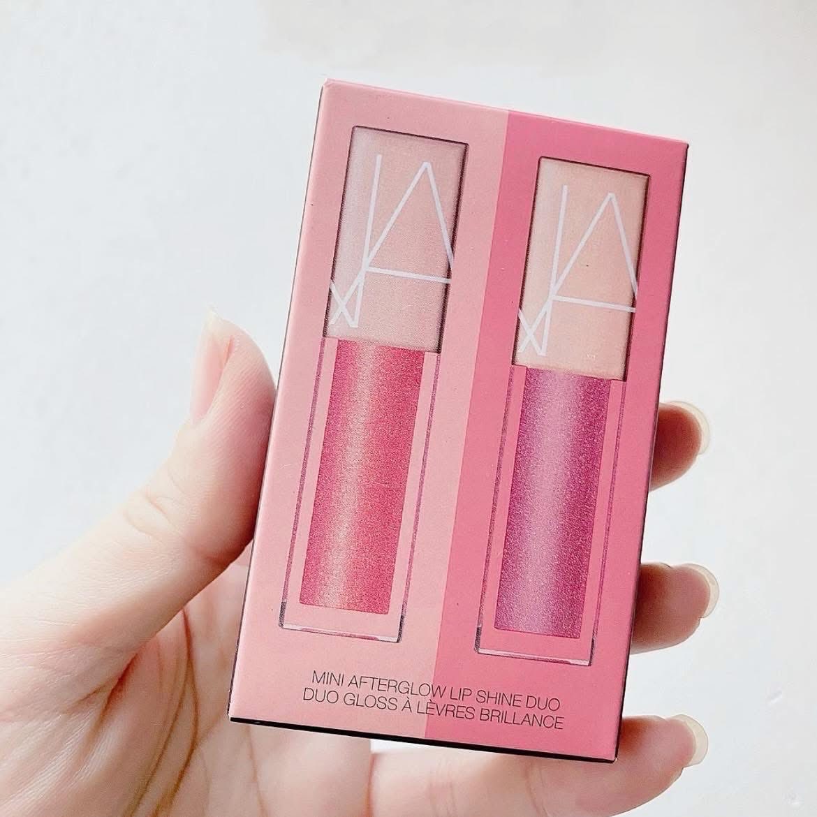 NARS 迷你粉金唇蜜組3.7ml*2