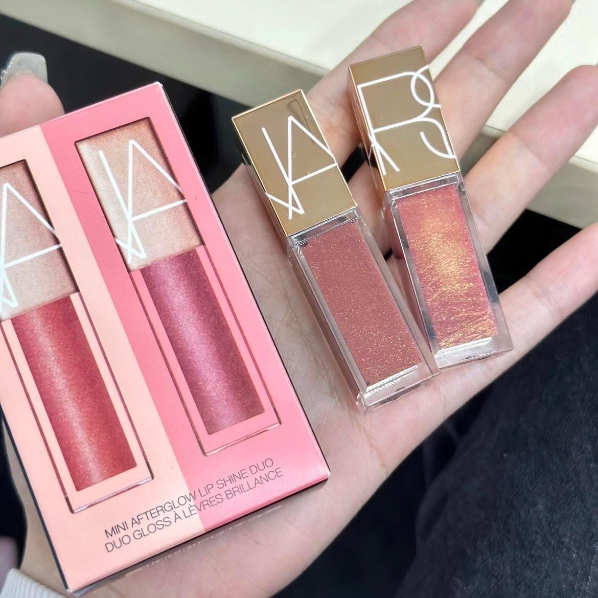 NARS 迷你粉金唇蜜組3.7ml*2