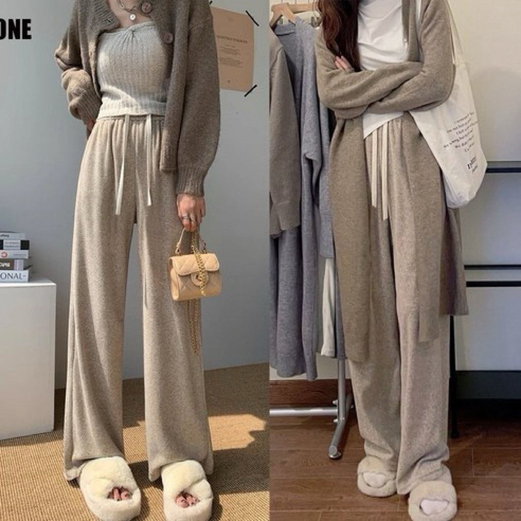 ZARA 軟綿羊絨雲朵毛巾褲