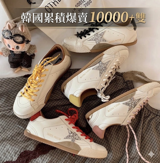 韓系爆款復古小髒鞋