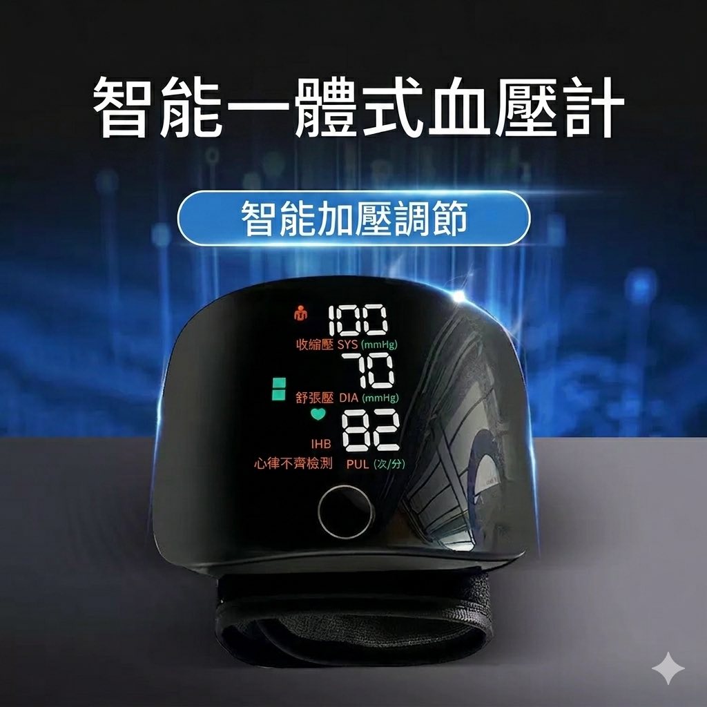 智能語音手腕式血壓計