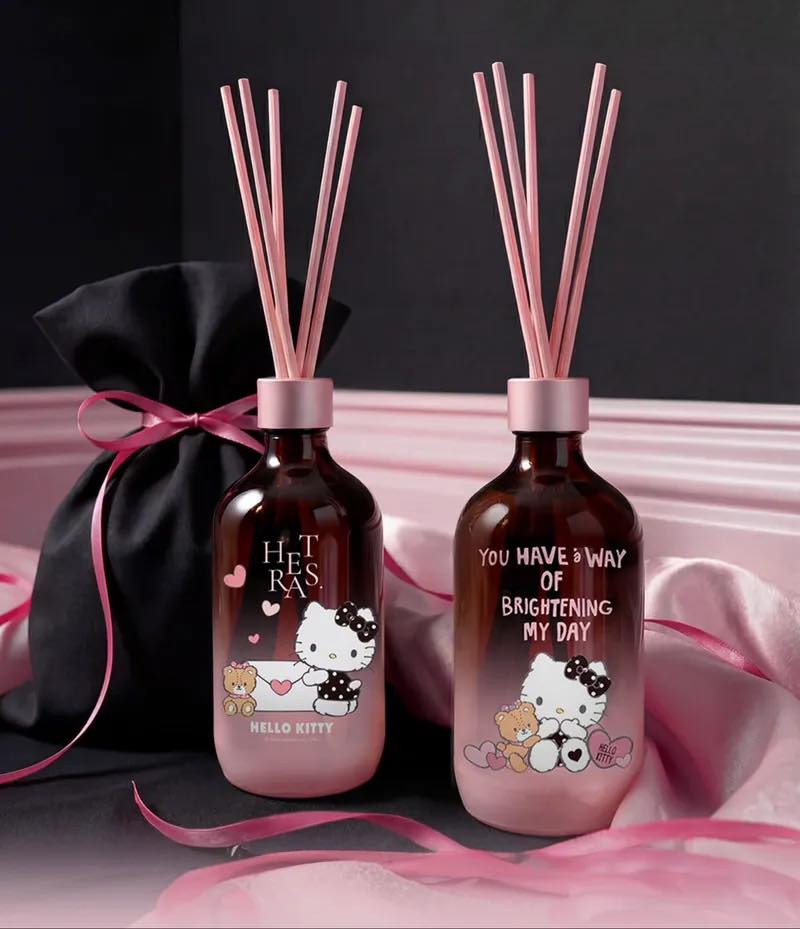 韓國頂級香氛 Hetras × Hello Kitty 聯名限定擴香禮盒