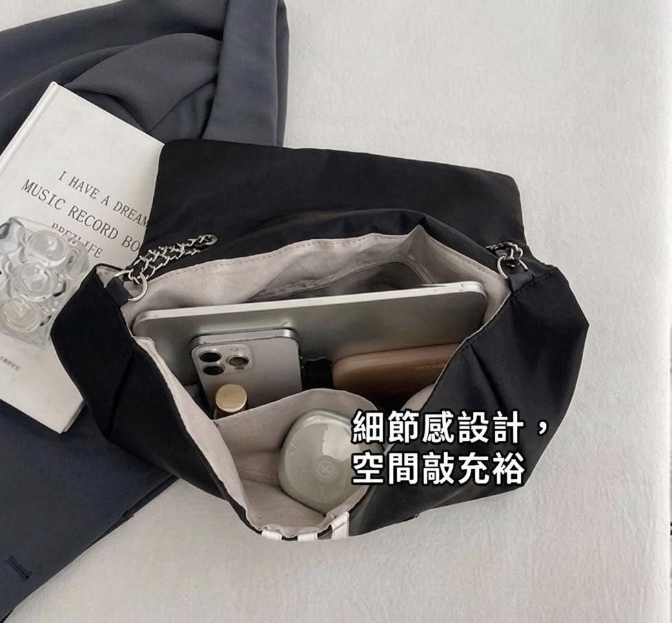 愛迪風三道杠鏈條托特包