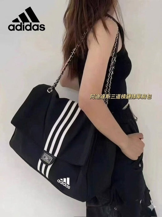 愛迪風三道杠鏈條托特包