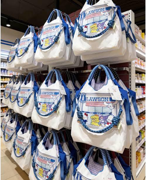 日本LAWSON ✕ 三麗鷗超強聯名環保袋