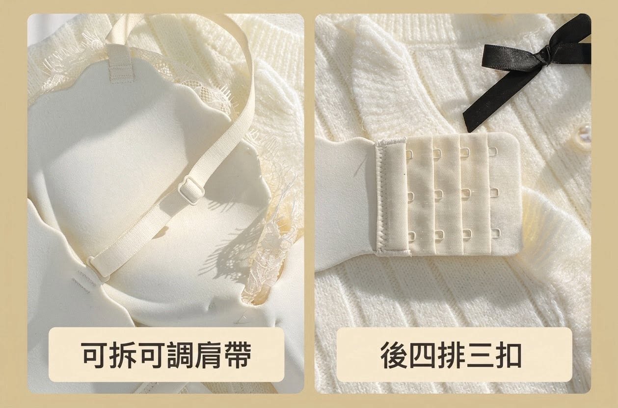 VS睫毛流蘇蕾絲文胸