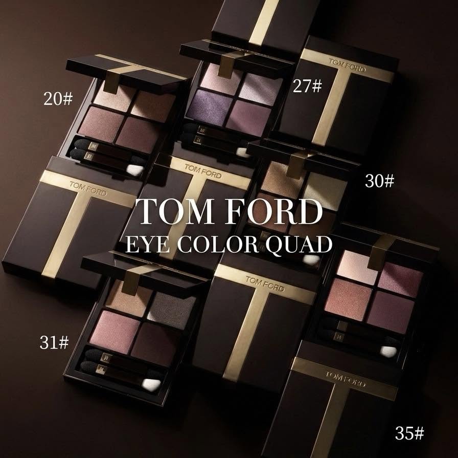 Tom F新版高級四色眼影盤