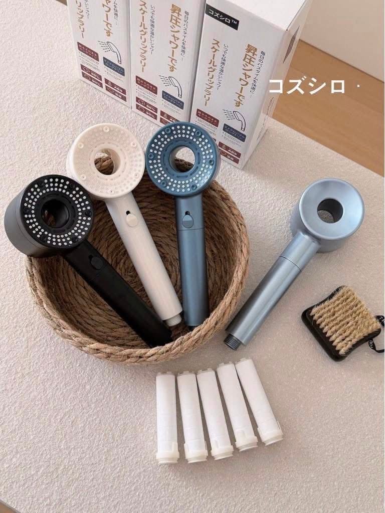 日本雙重增壓花灑