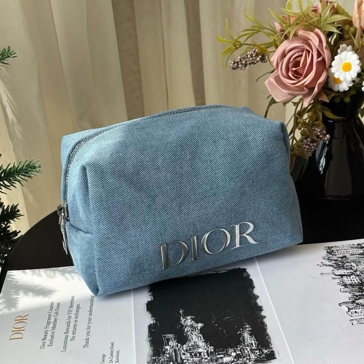 D*ior復古牛仔雙包組合